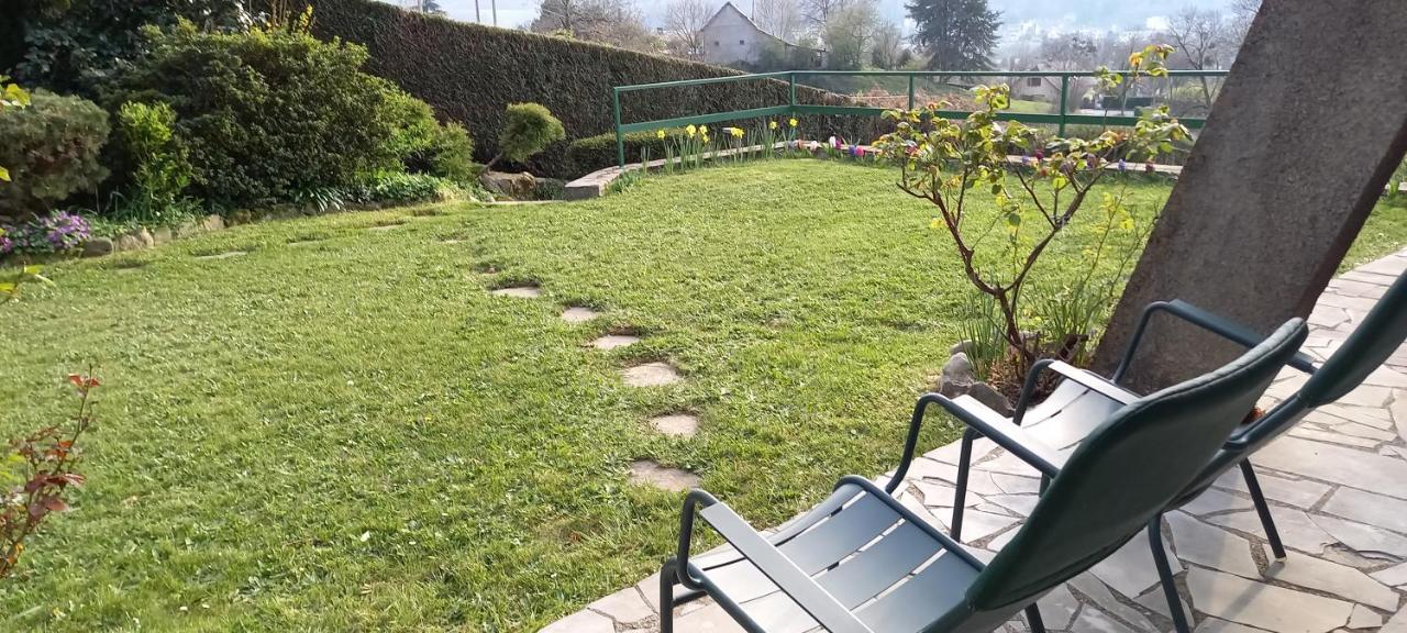 Terrasse, Jardin,, Appartement 80M², Vue Montagne, Wifi, Bureau บาญเญอ-เดอ-บีกอร์ ภายนอก รูปภาพ